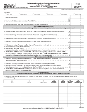 FORM for Tax Years After for Tax Year Beginning Attach This Form to the Original or Amended Return