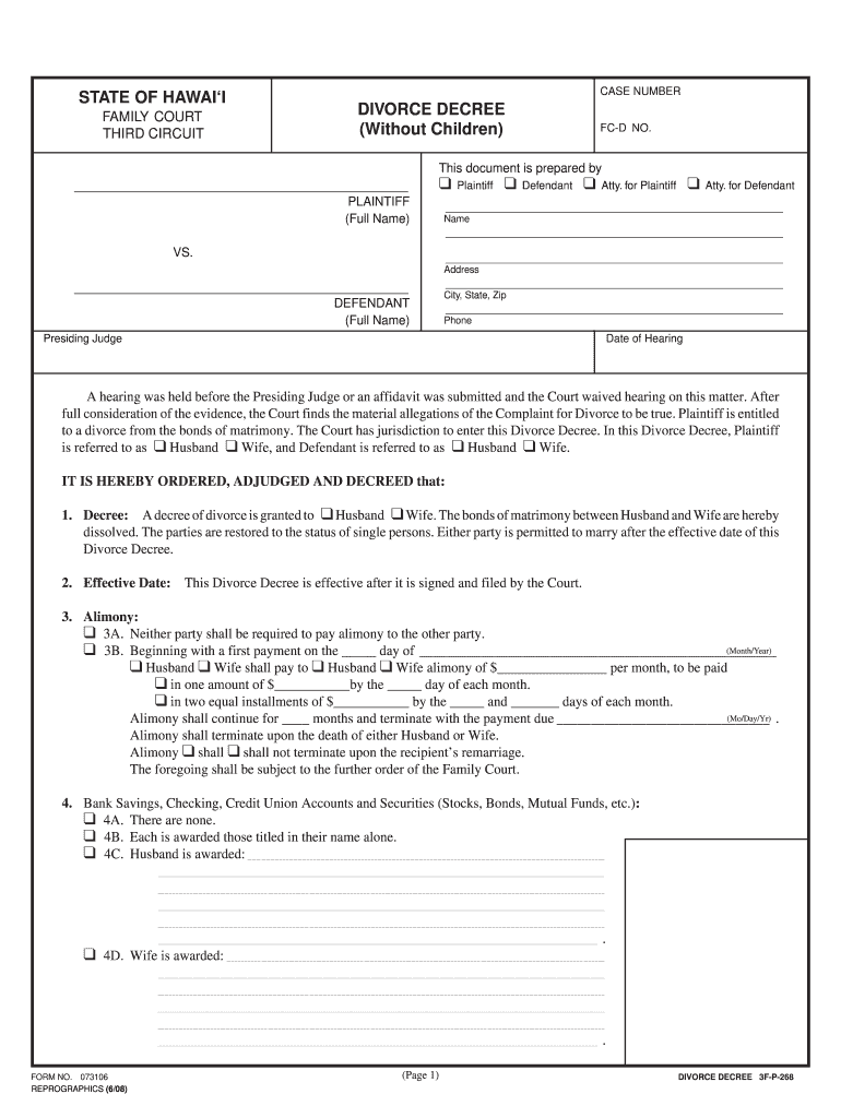 Full Consideration  Form