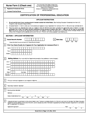 Nurse Form 2