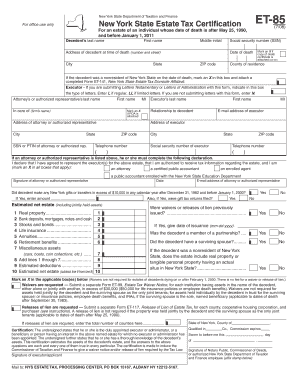 Et 85  Form