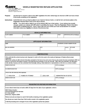  Virginia Vehicle Registration 2015