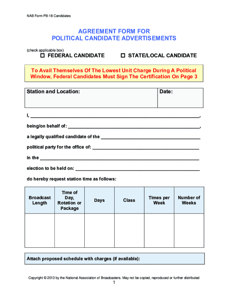 Nab Political Forms