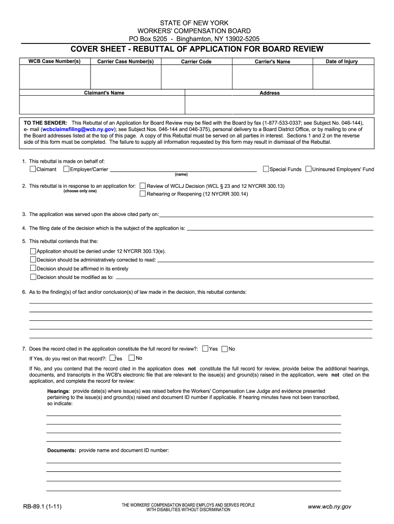  Rb 89 1 Form 2011