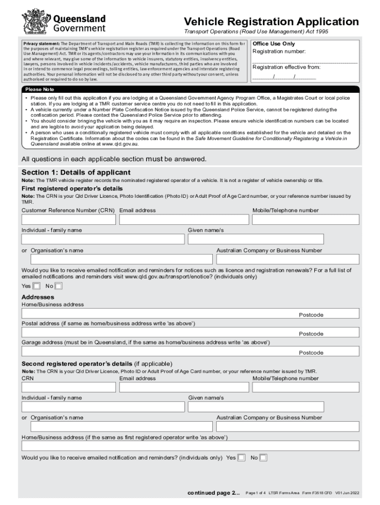  F3518CFD PDF Print Form Reset Form Vehicle Registration 2022-2024