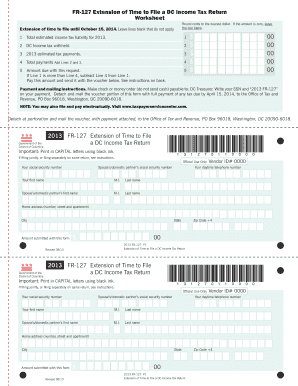 FR 127 Otr DC Otr Cfo Dc  Form