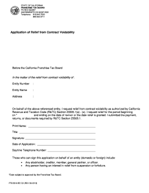 Ftb 2518 Llc  Form