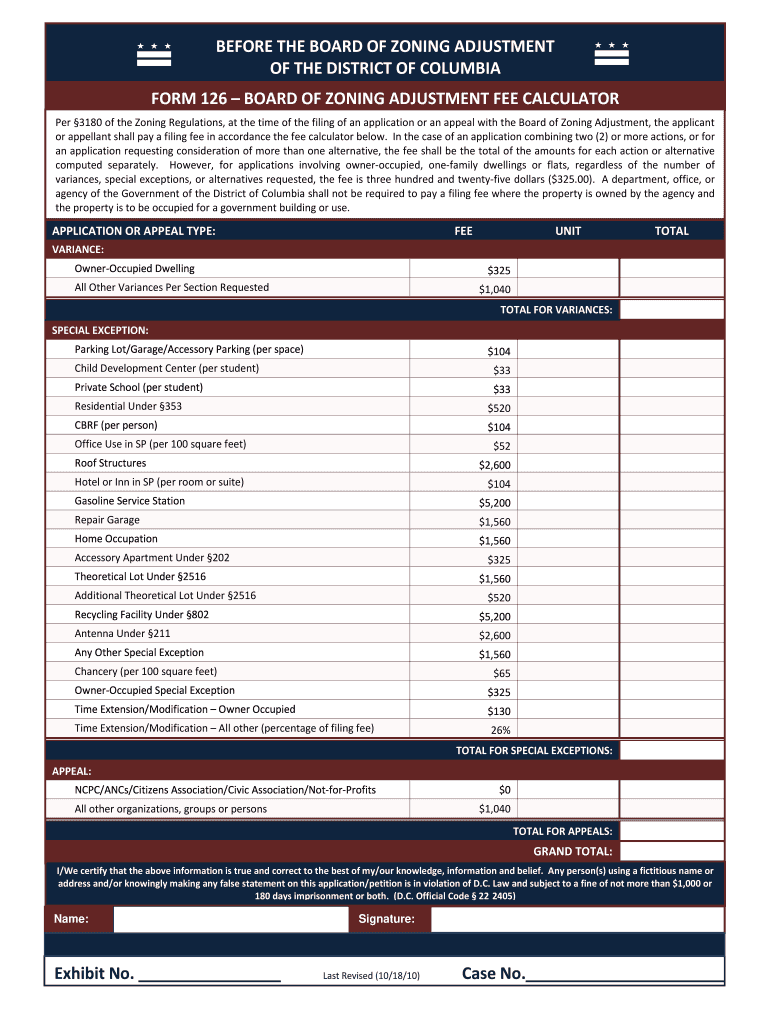 Form 126