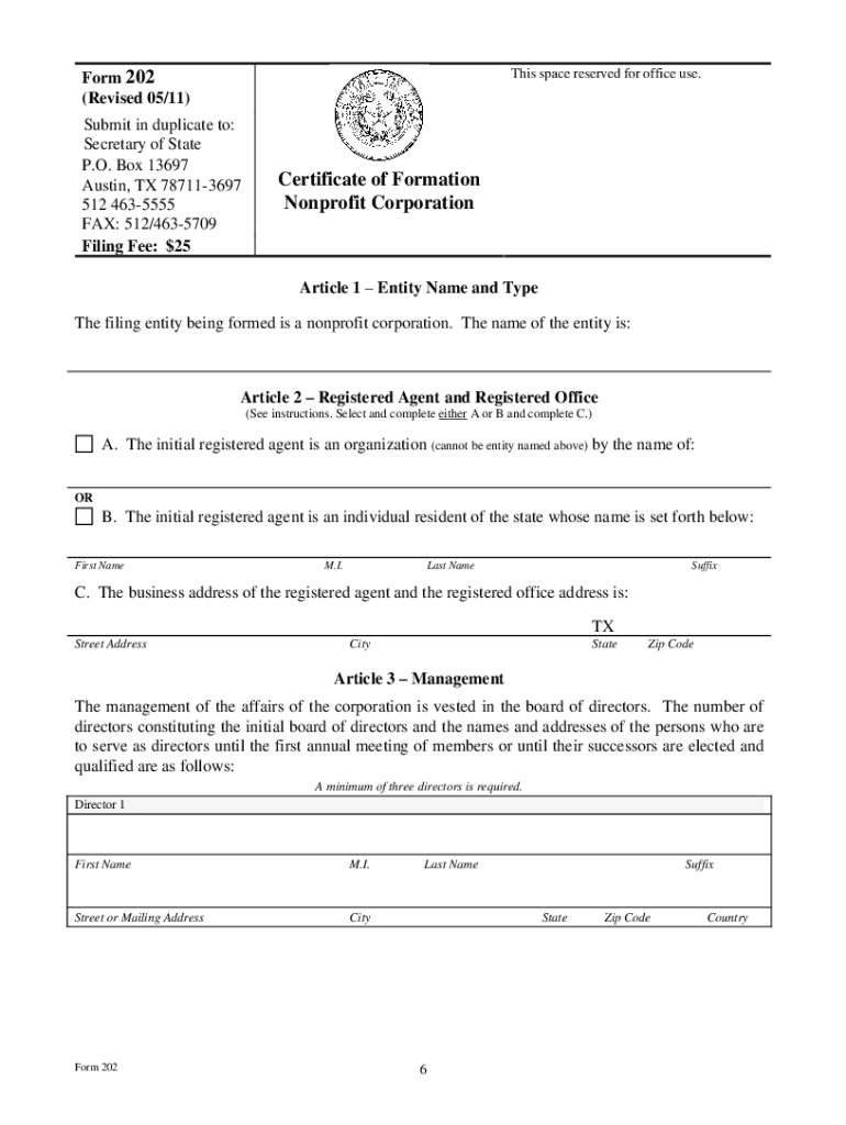  Form 202 Form 2011