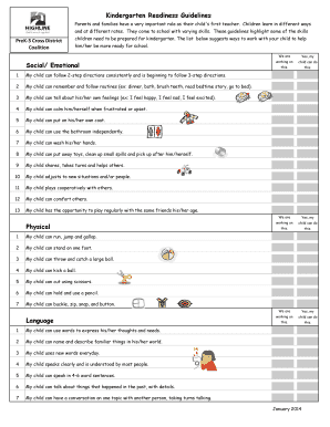 Wakids Assessment Checklist  Form