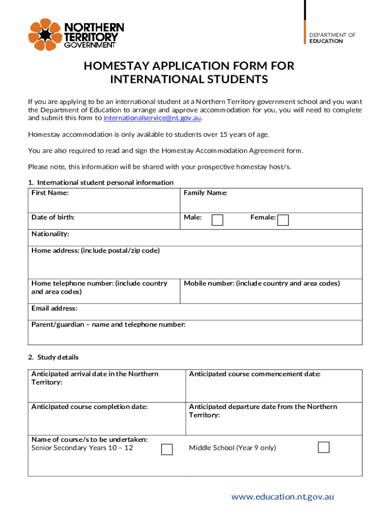 Application for International StudentsPierce College District  Form