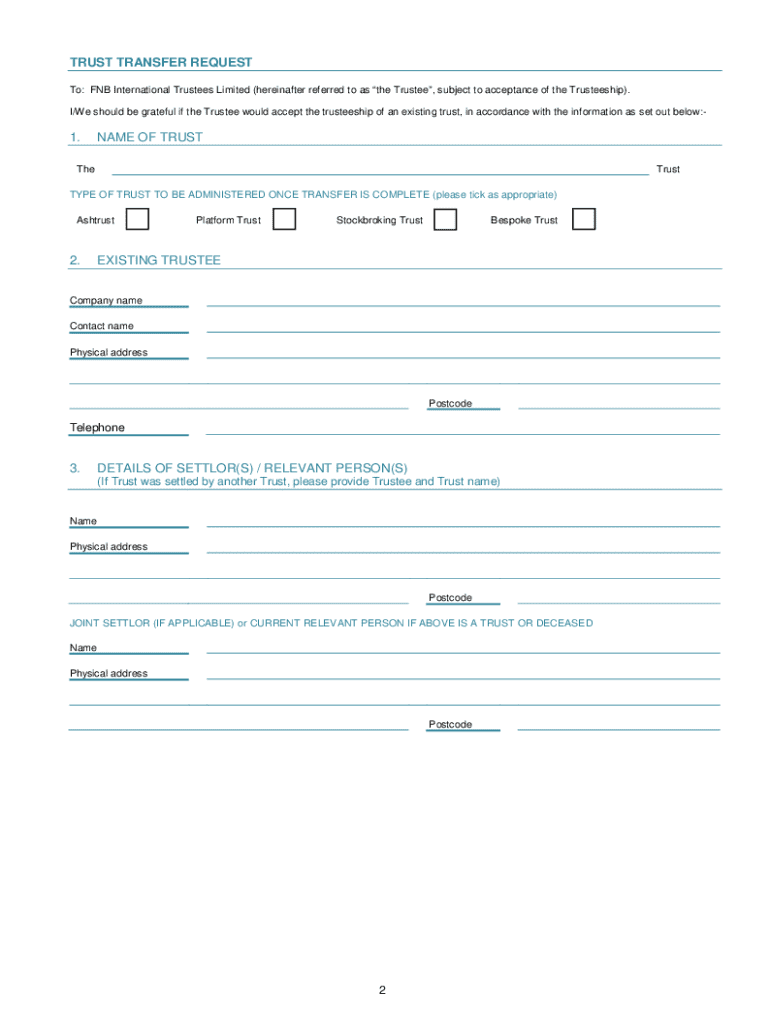  TRUST TRANSFER from This Form IncludesTrust Trans 2022-2024