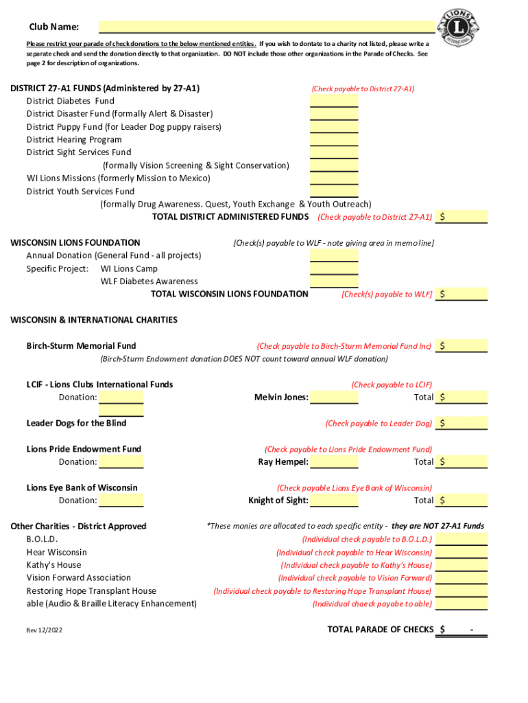 Section 80G Income Tax Deductions on Donations  Form