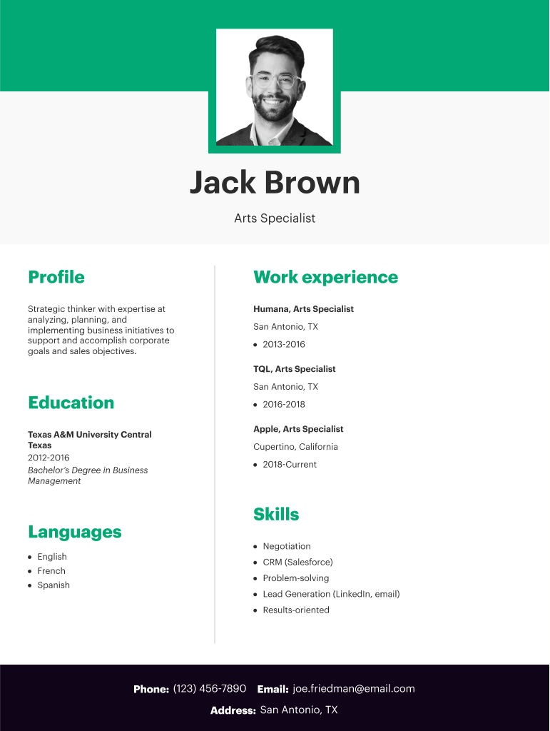 Agile Manager Resume Template  Form