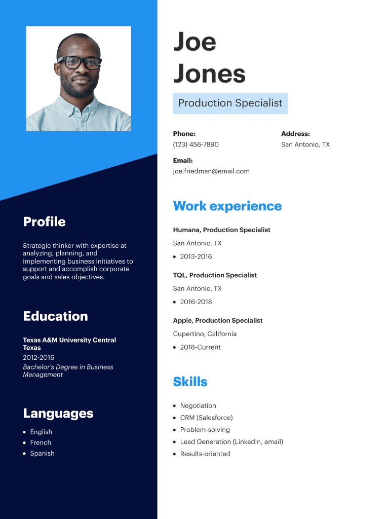 Fedex Operations Manager Resume Template  Form