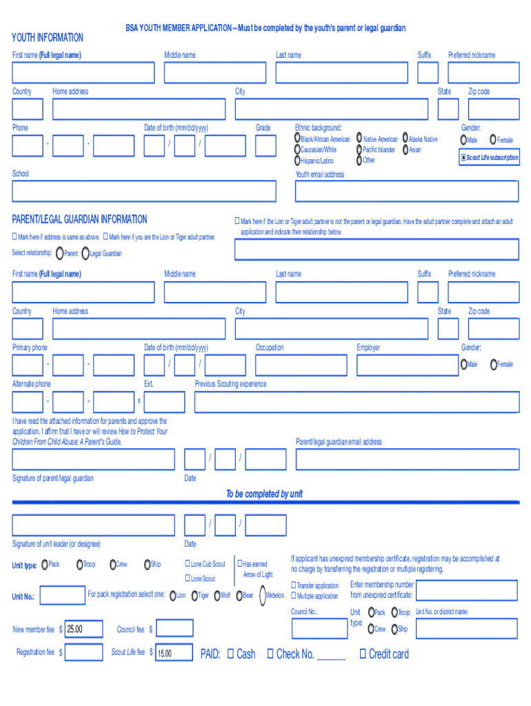  Application Youth Calamo 2023-2024