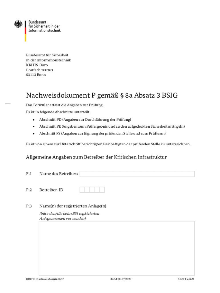 Orientierungshilfe Zu Nachweisen ATM CONSULTING Com  Form