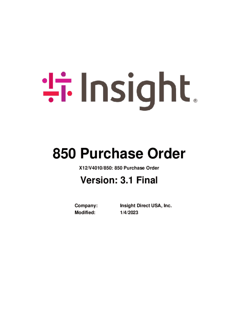 Insight850v3 1PROD  Form