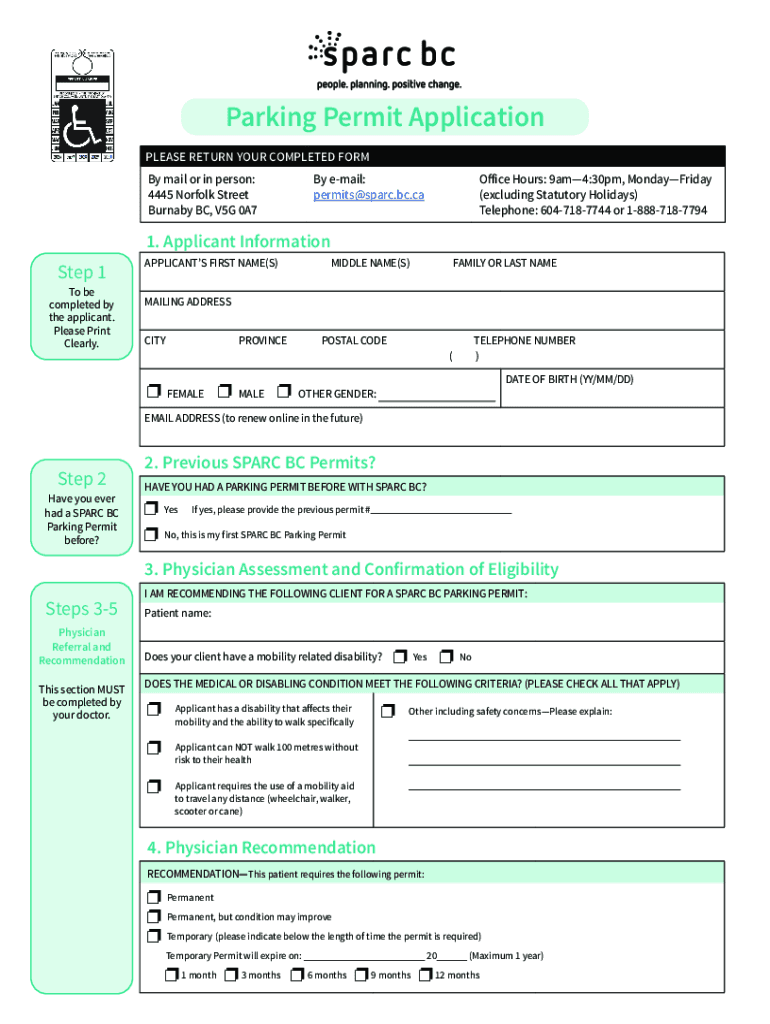  Parking Permit Program 2023-2024