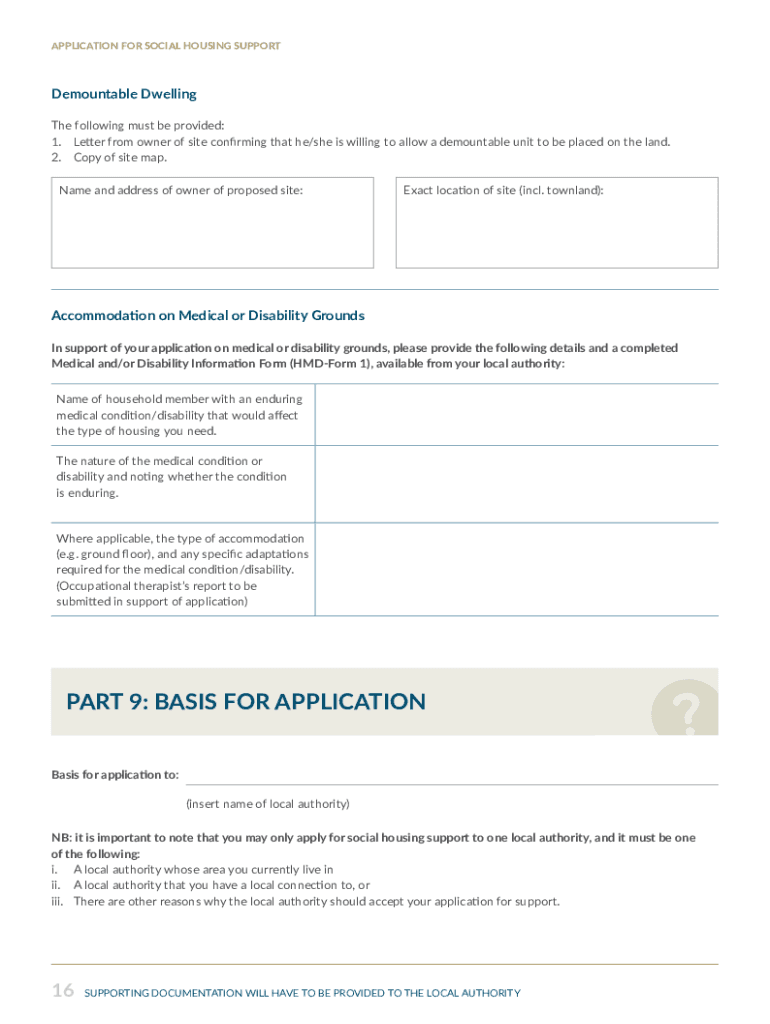 Housing Forms &amp;amp; Downloads