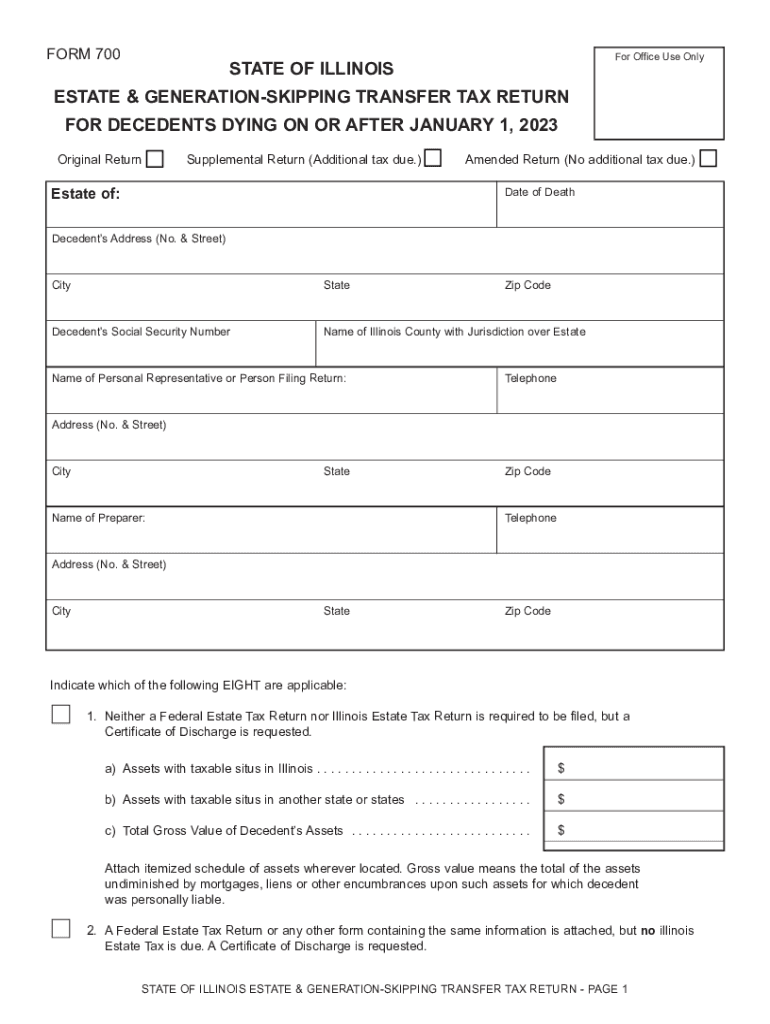 Types of Statements, Form 700 Years and