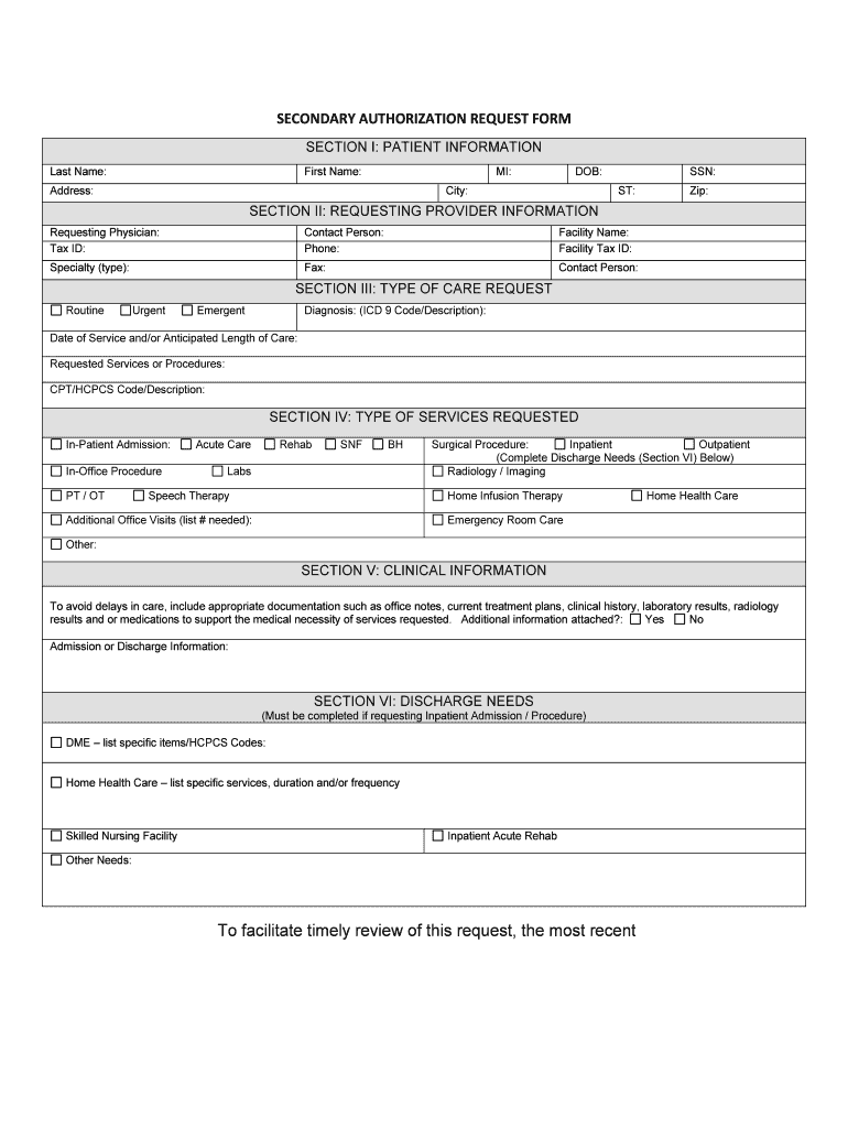 Sar Form