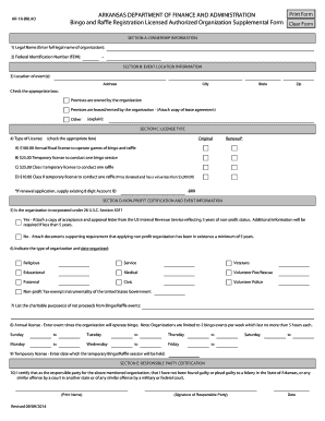  Arkansas Dfa Licensed Organization Online 2014-2024