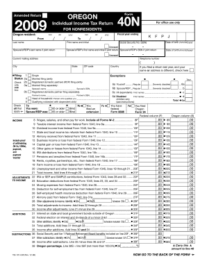 Oregon Tax  Form