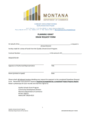 Division of Commerce Diagram  Form