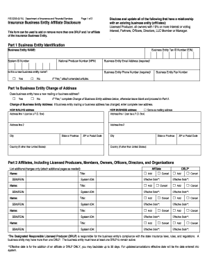 FIS 0200 0611 Office of Financial and Insurance Regulation Page 1 of 2 Michigan  Form