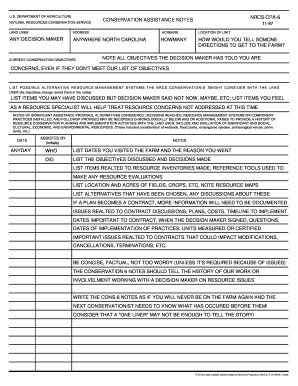 Nrcs Cpa 6  Form