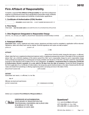 Ohio Peps  Form