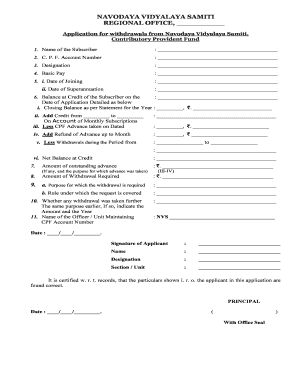 Nvsroshillong  Form