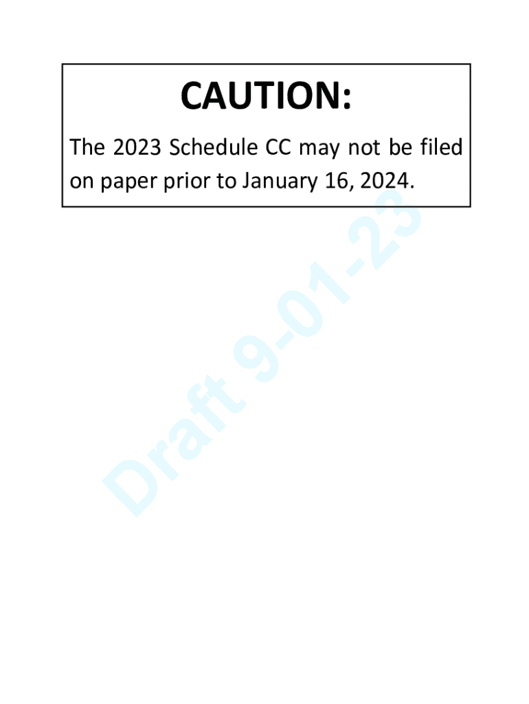 I 030 Wisconsin Schedule CC, Request for a Closing Certificate for Fiduciaries  Form