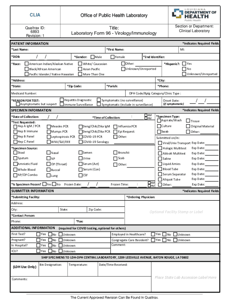 Httpsldh Oph Qualtraxcloud ComShowDocument Asp  Form