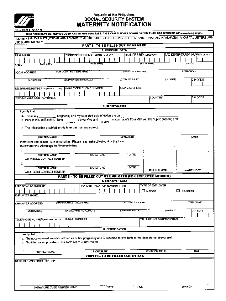  the Female Member Should Submit This Form Together 2015-2024