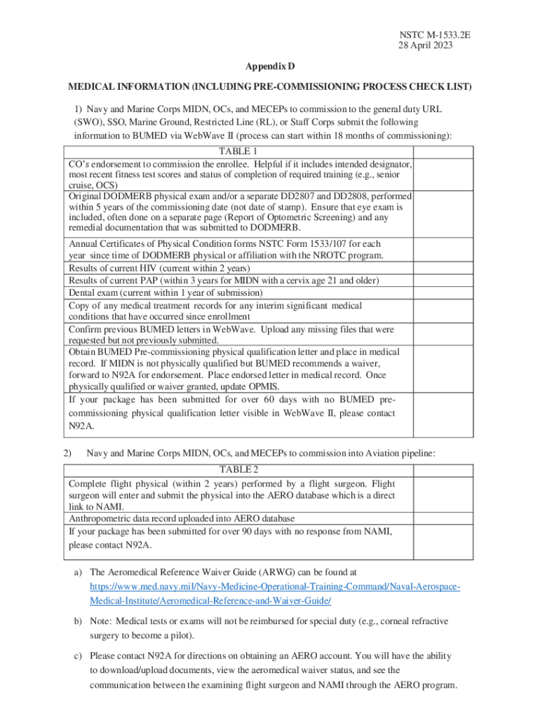 REGULATIONS for OFFICER DEVELOPMENT ROD FO  Form