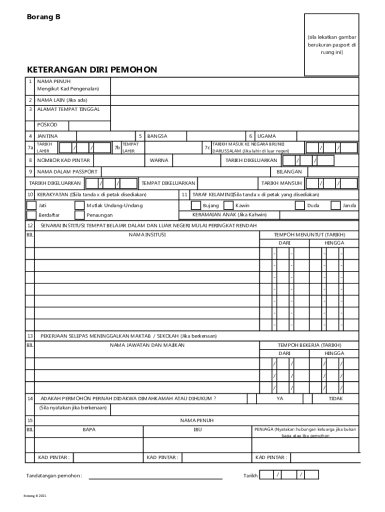  Di Lekatkan Pada Borang a 2021-2024