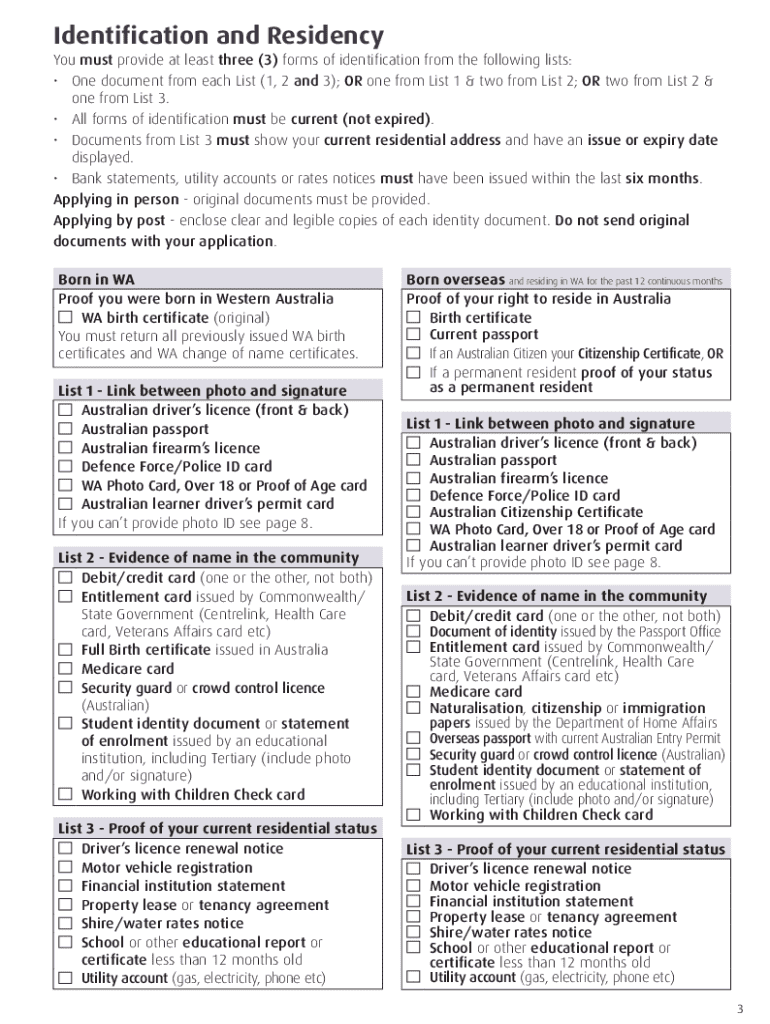  Application to Register a Change of Name Adult 18 Years or 2023-2024