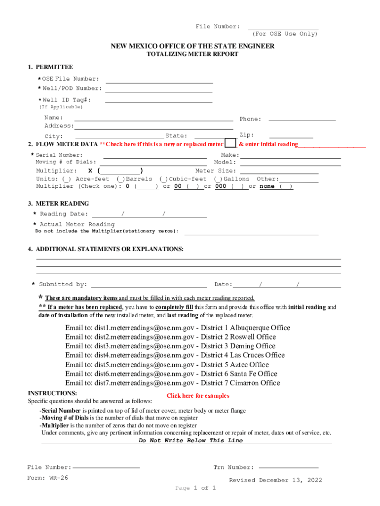 File Number  Form