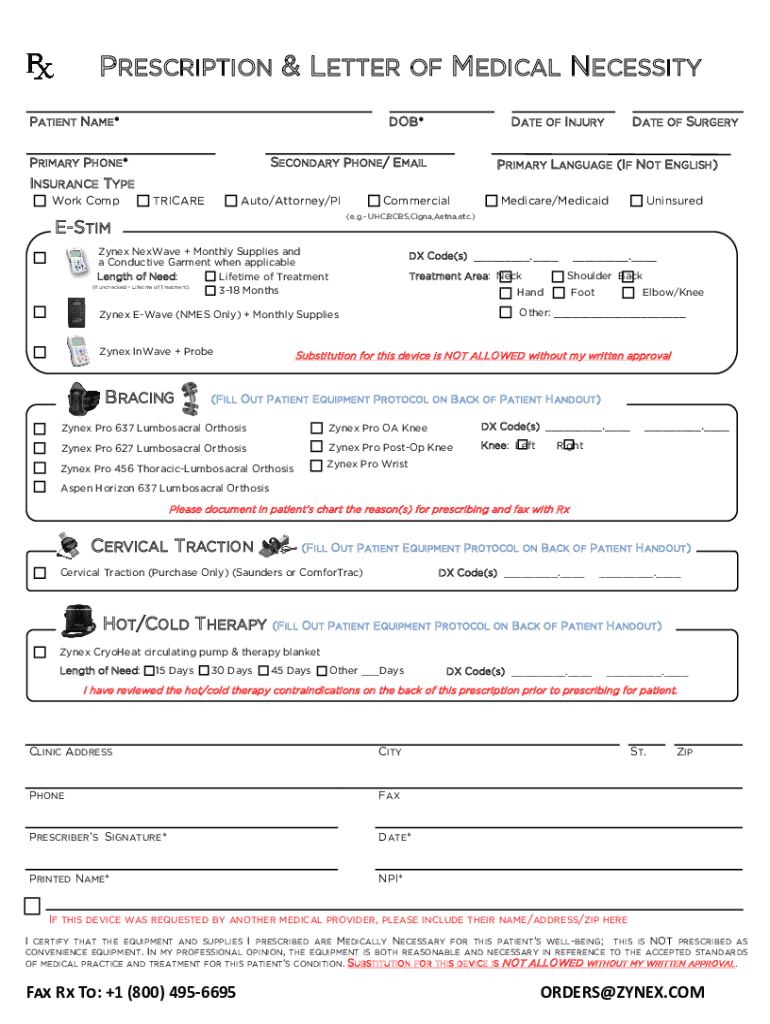 SECONDARY PHONE EMAIL  Form