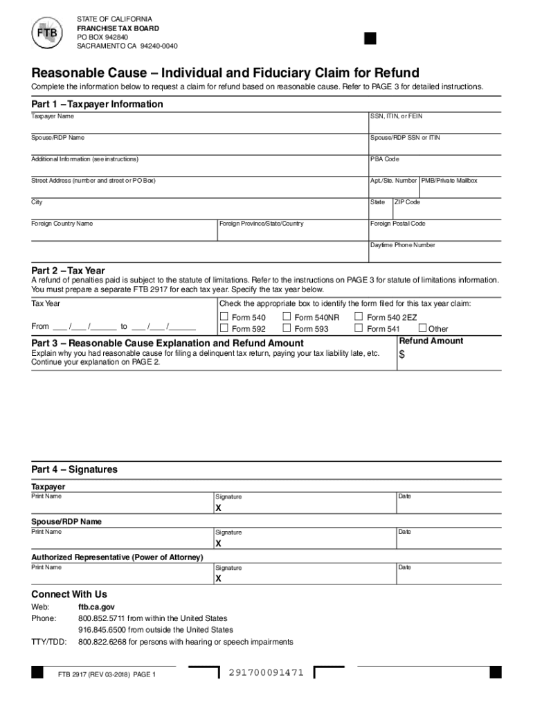 State of California Franchise Tax Board Tax Information Center