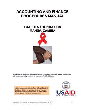 Usaid Rules and Regulations PDF  Form