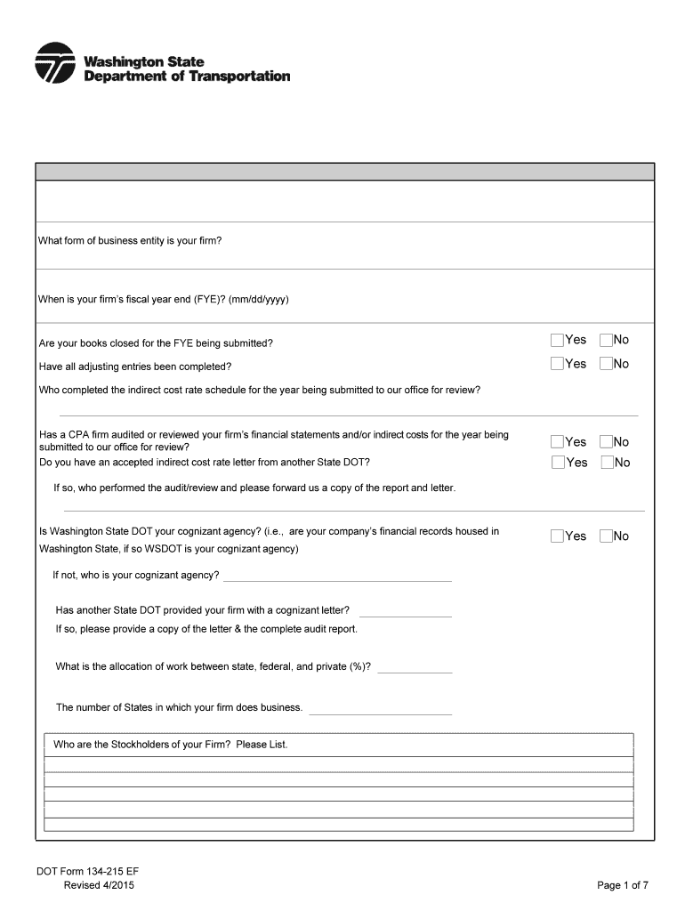 Wa Wsdot  Form