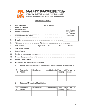 Peda Solar Pump Application Form