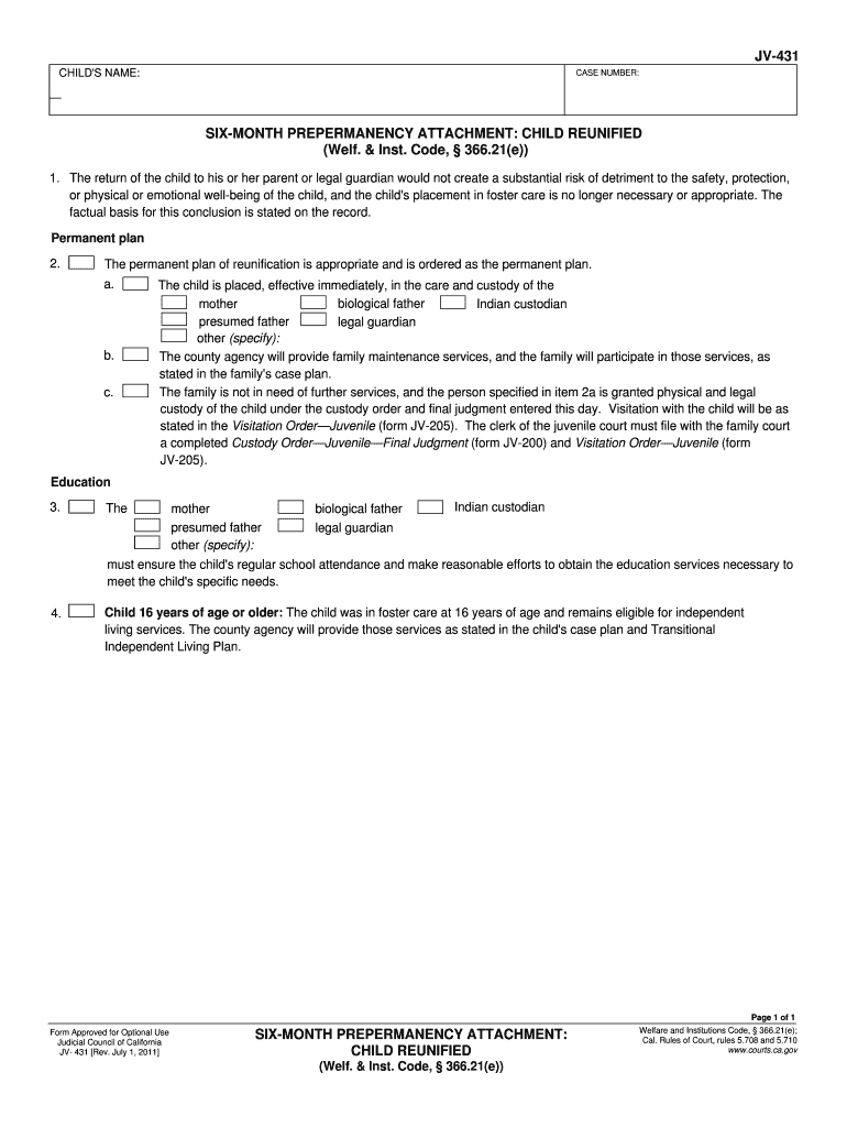 Jv431  Form