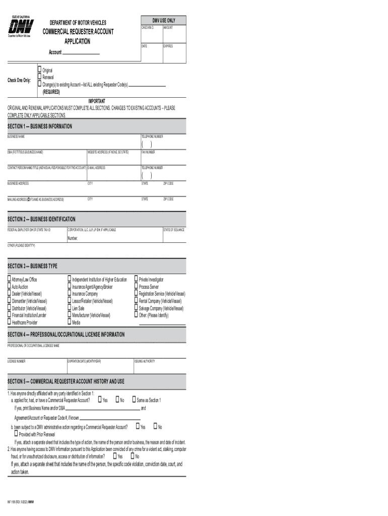 CA Information Does Not Match DMV Records When