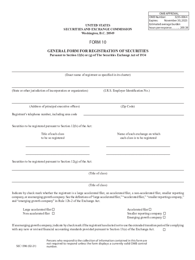  Form 10 2021-2024