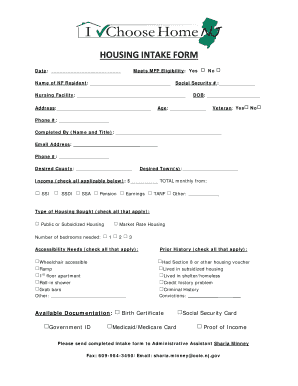 Ichnj  Form