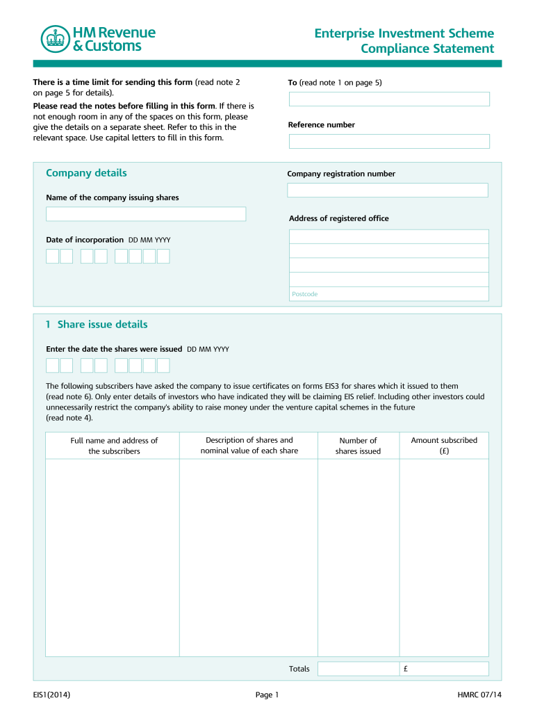  Eis1 Form 2014-2024