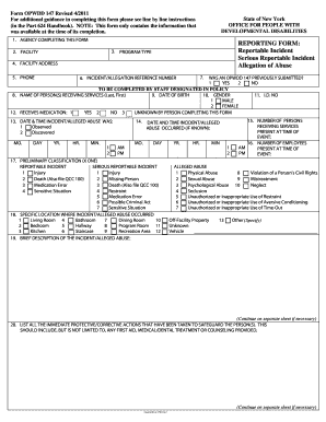  Opwdd 147 Form 2011-2024